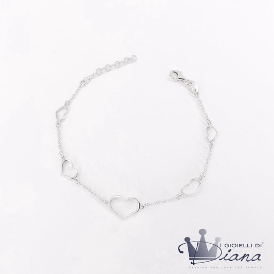 Bracciale con Cuori