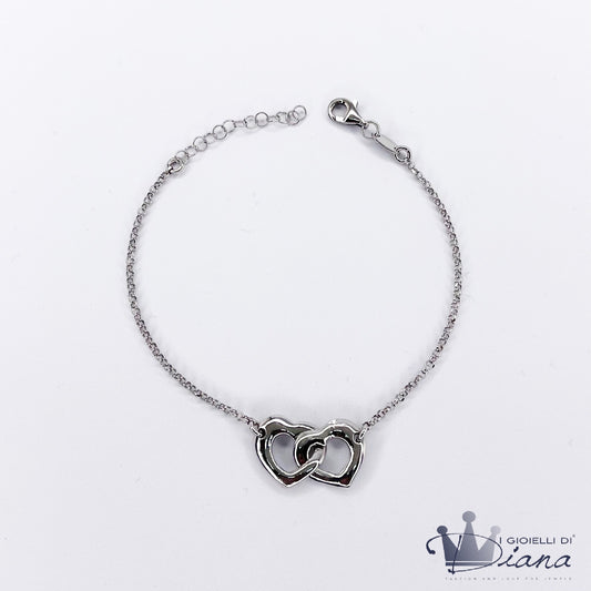 Bracciale Cuori Intrecciati