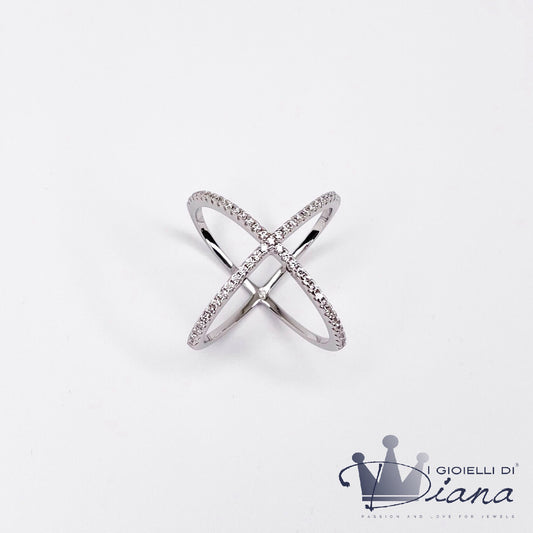 Anello Incrocio d’amore