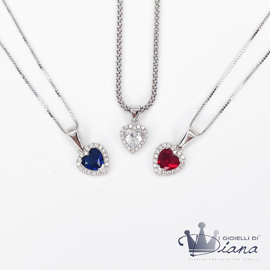 Collana con Cuore Colorato